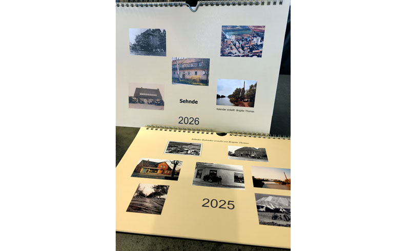 Die neuen Sehnder Kalender 2026 sind da