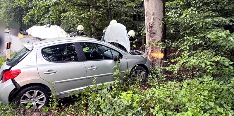Verkehrsunfall auf der K 148 bei Müllingen – eine Verletzte