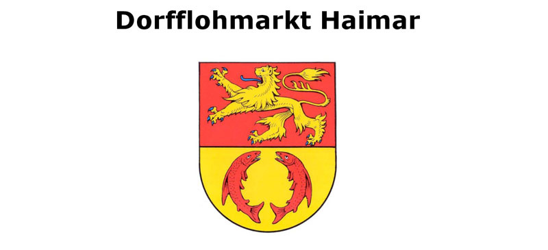 Dorfflohmarkt 2025 in Haimar