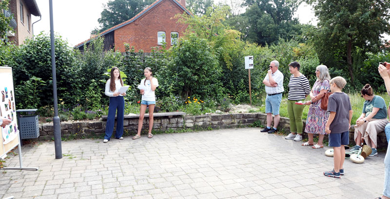 Naturrefugium in Wehmingen eingeweiht