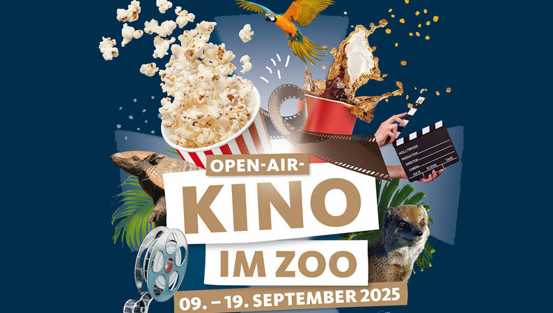 Spätsommer-Special: Open-Air-Kino im Erlebnis-Zoo