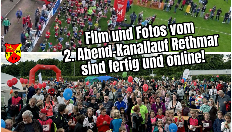 Abend-Kanallauf-Film und Fotos des MTV Rethmar sind online