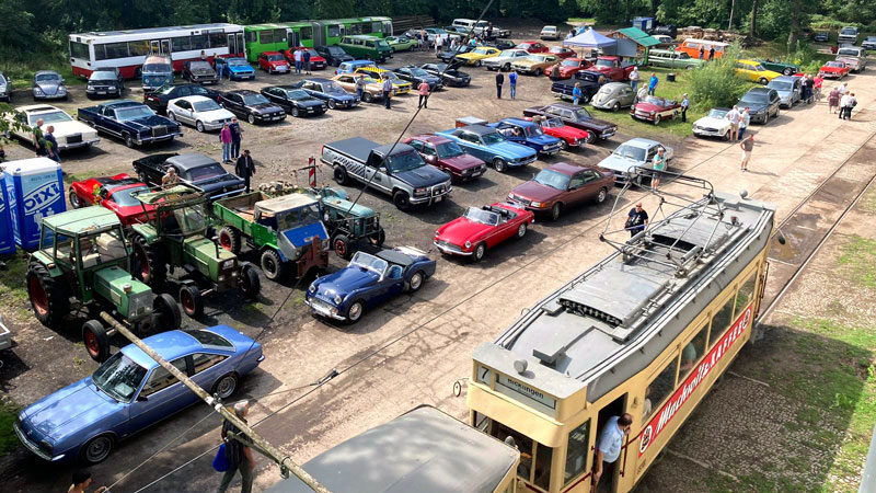 Oldtimertag 2025 im Straßenbahnmuseum Wehmingen