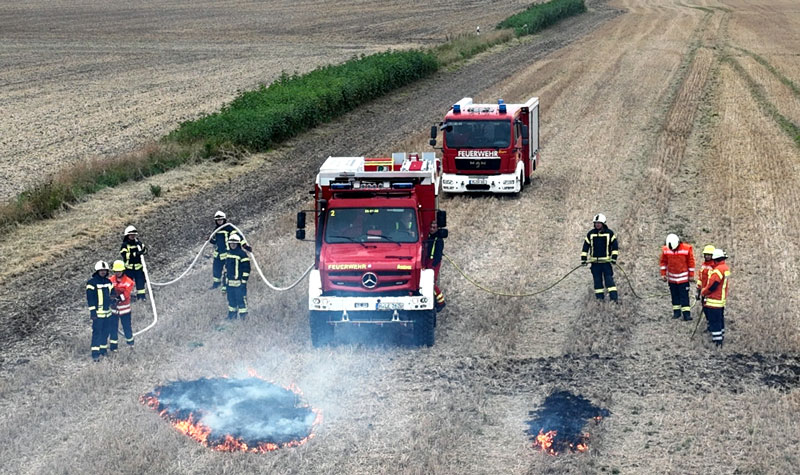 Stadtfeuerwehr Sehnde: Ausbildungsdienst und zwei Einsätze binnen 24 Stunden