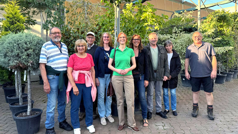 CDU Ortsverband besucht Landgard-Markt in Höver