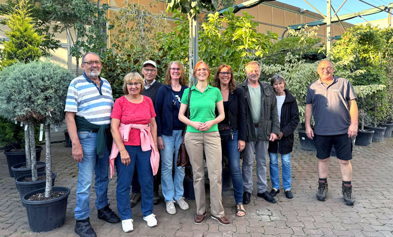 CDU Ortsverband besucht Landgard-Markt in Höver