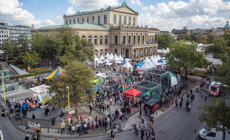 Neuer Rekord am Entdeckertag: Rund 250.000 Menschen in und um Hannover unterwegs