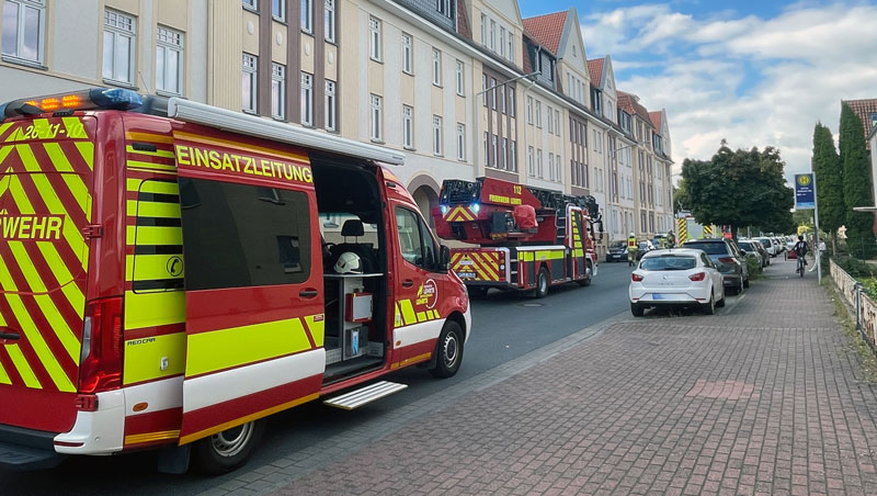 Vermeintlich brennender Backofen löste Feuerwehreinsatz in Lehrte aus