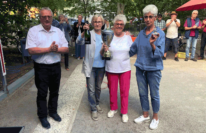 Sehnder Boule-Vereine spielen Wanderpokal aus