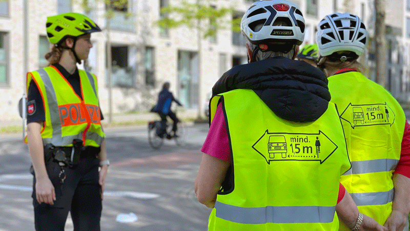 Sicherheit „erfahren“: Themenradtour für Personen 60+