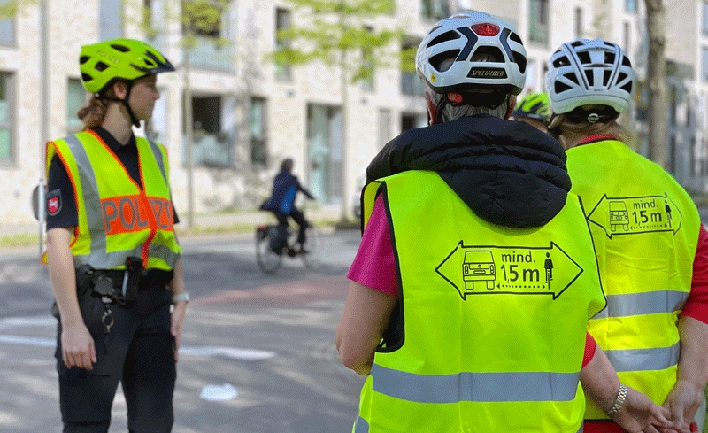 Sicherheit „erfahren“: Themenradtour für Personen 60+