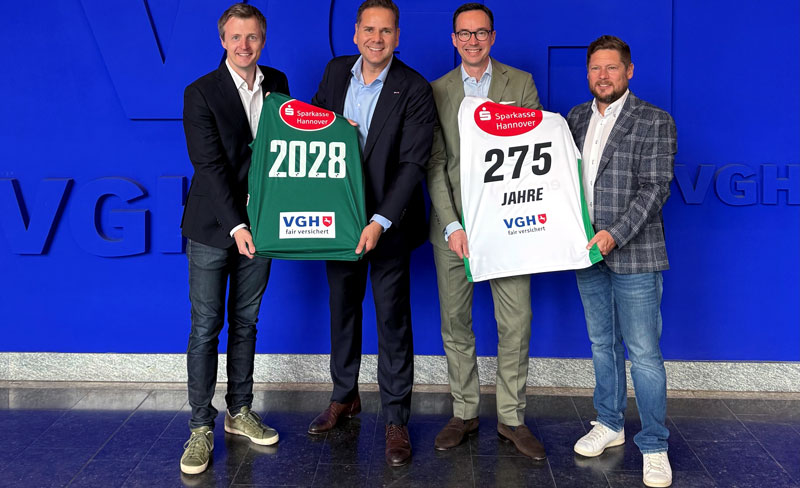 Starke Partner in Niedersachsen: Recken und VGH verlängern und erweitern Partnerschaft