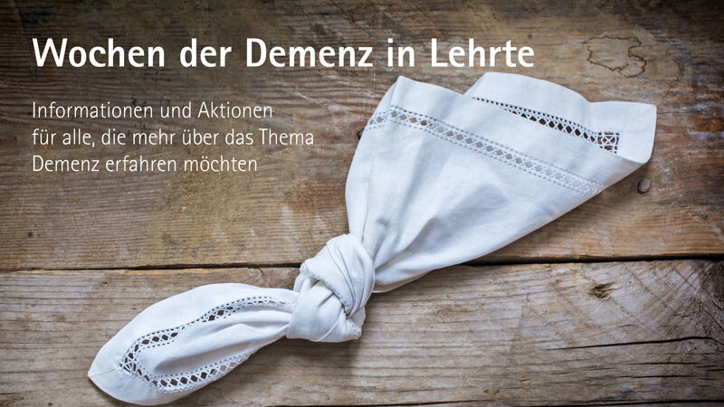 Wochen der Demenz in Lehrte: Informationen und Aktionen für alle zum Thema Demenz