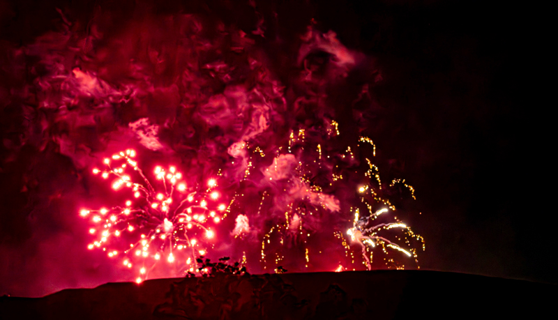 Feuerwerk in Sehnde startet am Fuß des Kilimandscharos
