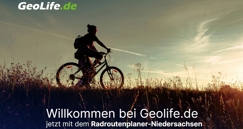 25 Jahre Geolife.de – Jetzt mit integriertem Radroutenplaner