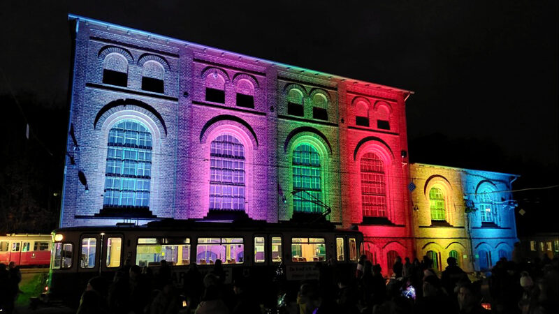 Nachts im Museum – das Lichterfest im Hannoverschen Straßenbahn-Museum