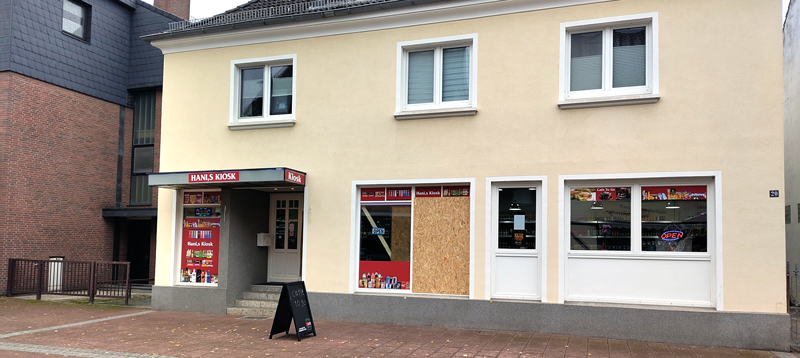 Einbruchsversuch in Sehnder Kiosk  