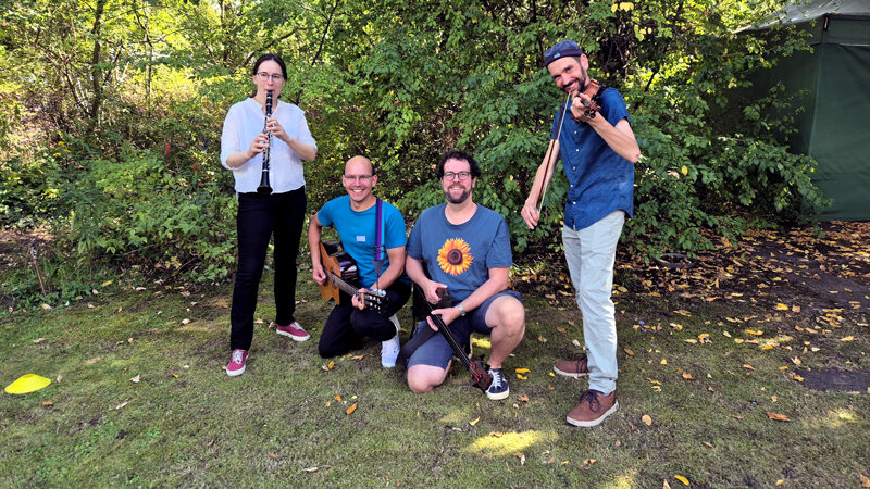 Klezmer-Musik und Gedichte von Mascha Kaléko im Klinikum Köthenwald