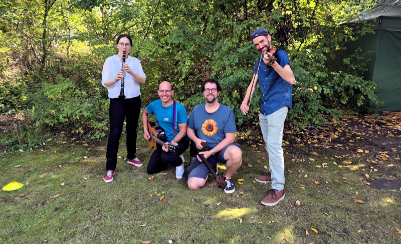 Klezmer-Musik und Gedichte von Mascha Kaléko im Klinikum Köthenwald
