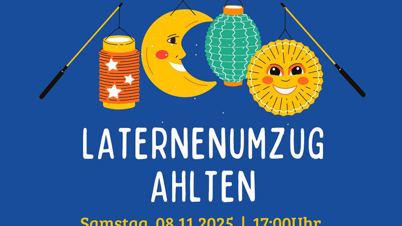 Laternenumzug in Ahlten