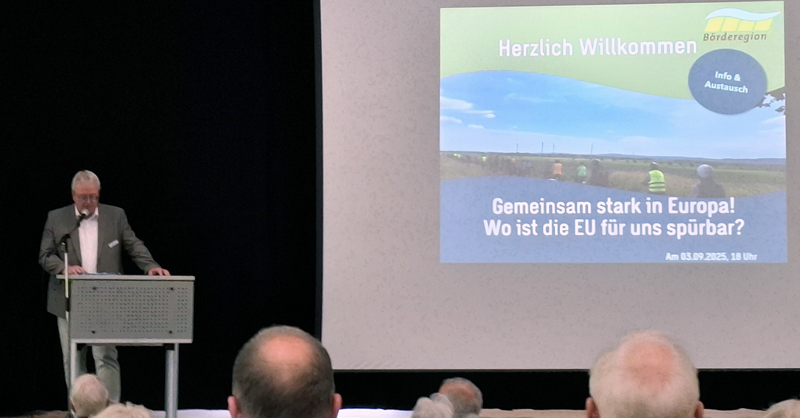 Lebendige Diskussion und Wissensaustausch bei LEADER-Forum der Börderegion