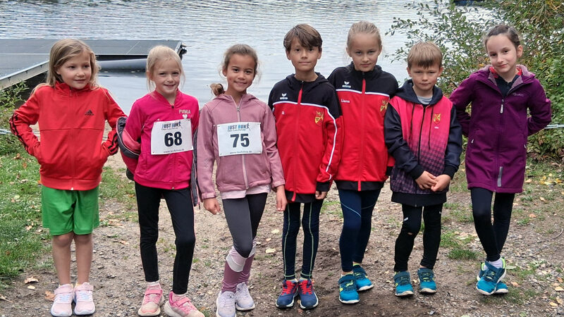 Lauf um den Altwarmbüchener See: alle Läufer des MTV Rethmar auf Platz 1