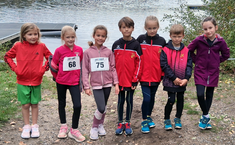 Lauf um den Altwarmbüchener See: alle Läufer des MTV Rethmar auf Platz 1