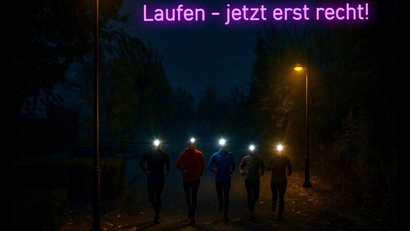 Auch im Dunkeln laufen: beim MTV Rethmar