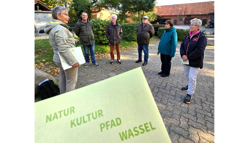 Natur trifft Kultur in Wassel: SPD Sehnde unterwegs auf dem Natur-Kultur-Pfad
