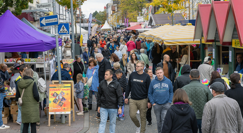 52. Oktobermarkt in Burgdorf: Spektakel auf fünf Bühnen und vielen Aktionsplätzen