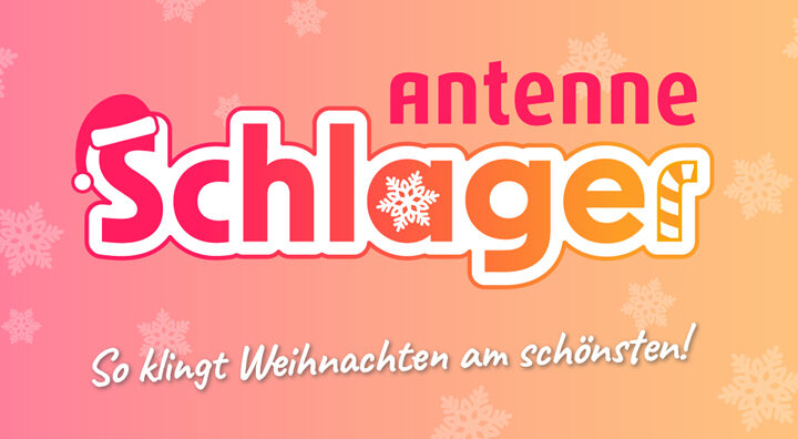 Antenne Schlager wandelt sich in der Adventszeit zum DAB+ Weihnachtssender Nummer 1