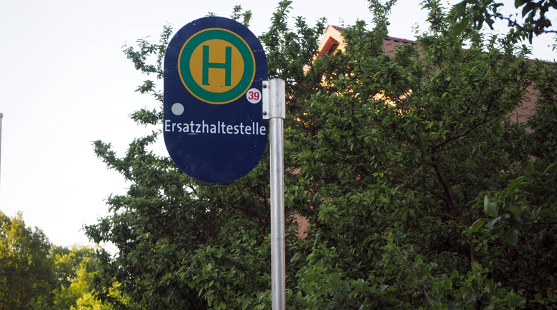 Haltestellen der Buslinien 371 und 967 am Umspannwerk werden verlegt