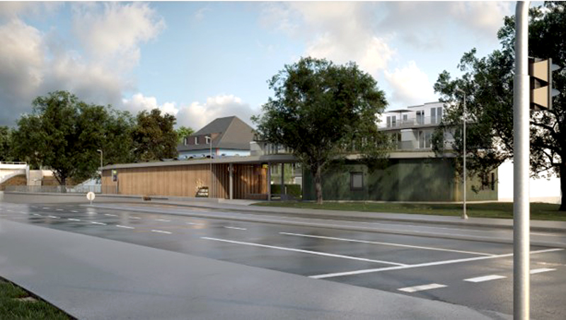 Fahrradparkhaus am Bahnhof: Die Seilscheibe zieht um, Baustart rückt näher