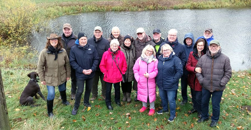 Mit dem Trecker unterwegs: Herbstausflug von „Unser Höver“