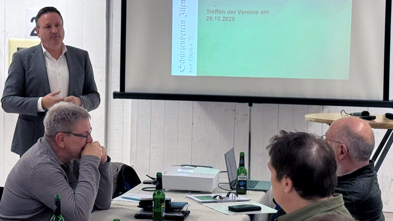 Austausch und Förderung im Mittelpunkt: Iltener Vereine treffen sich im Schützenhaus