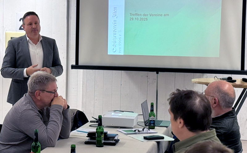 Austausch und Förderung im Mittelpunkt: Iltener Vereine treffen sich im Schützenhaus