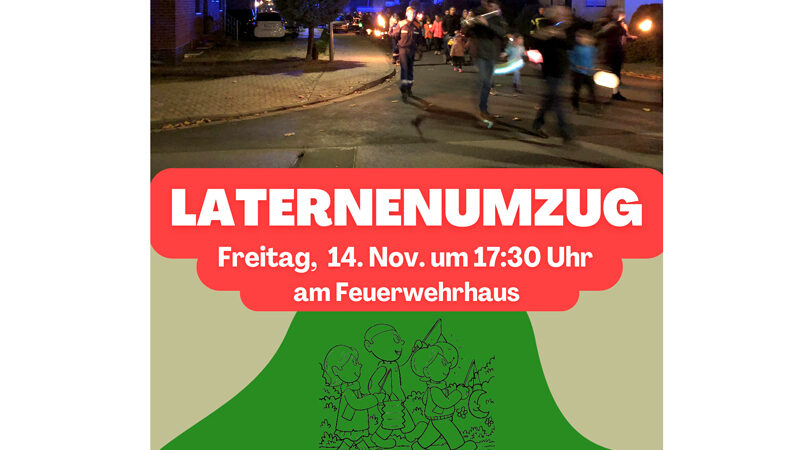 Laternenumzug in Müllingen-Wirringen