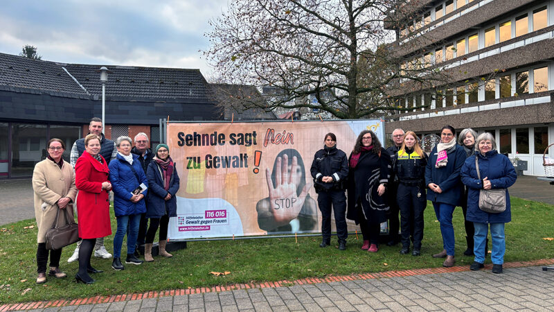 Orange the World: Sehnde sagt Nein zu Gewalt!