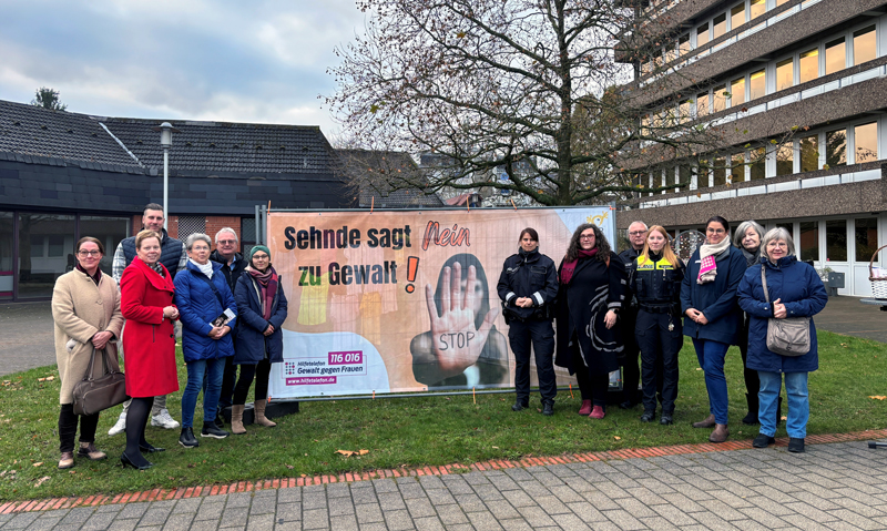 Orange the World: Sehnde sagt Nein zu Gewalt!