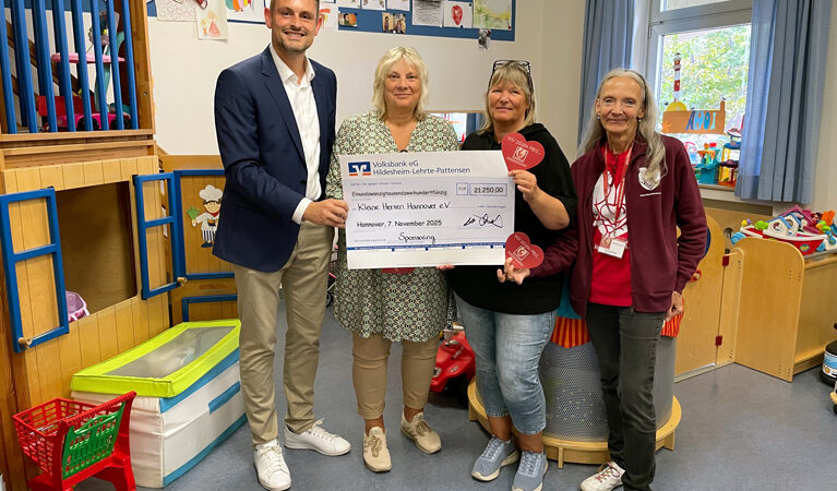 Kleine Herzen Hannover erhält über 21.250 Euro
