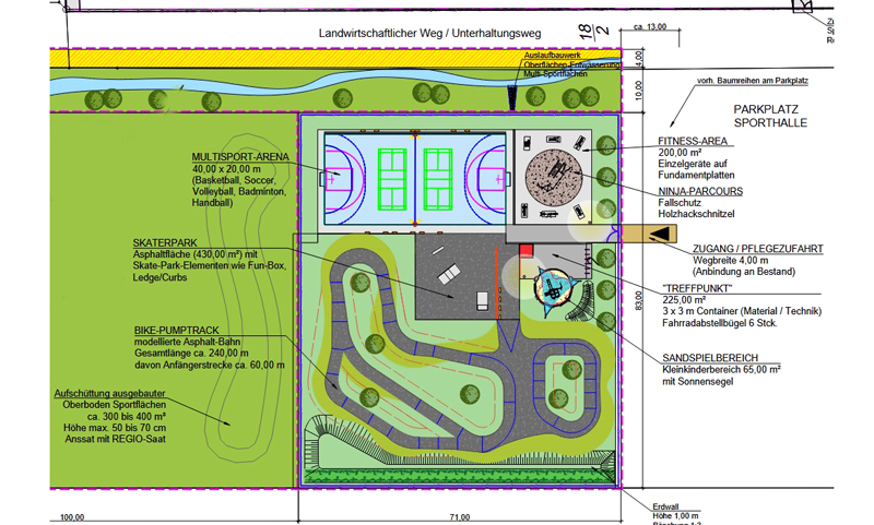 Streit um des Kaisers Bart oder echte Besorgnis: Freizeitgelände am Sportzentrum plötzlich umstritten