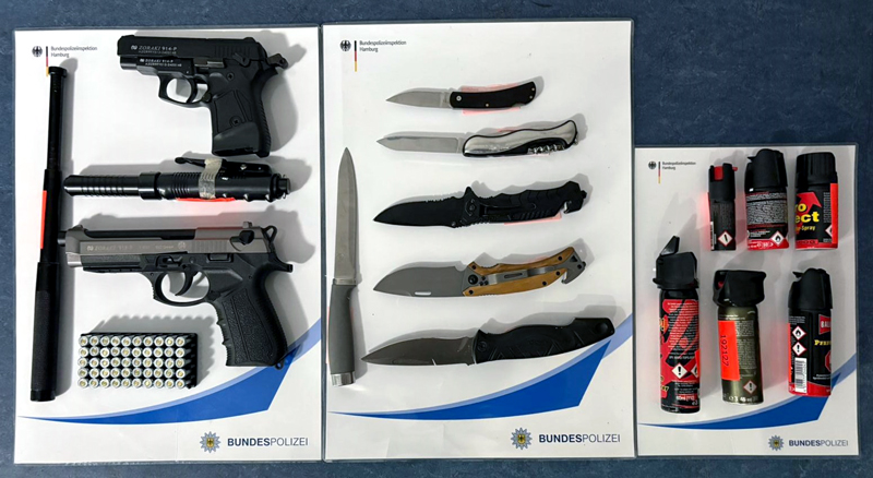 Bundespolizei in Hannover beim Schwerpunkteinsatz am Hauptbahnhof dabei