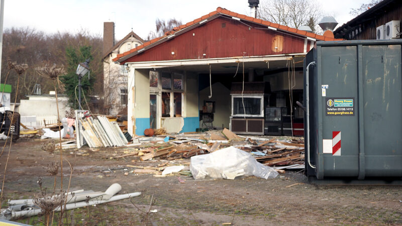 Eine Sehnder Institution wird abgerissen: Heiners weicht Hausbau
