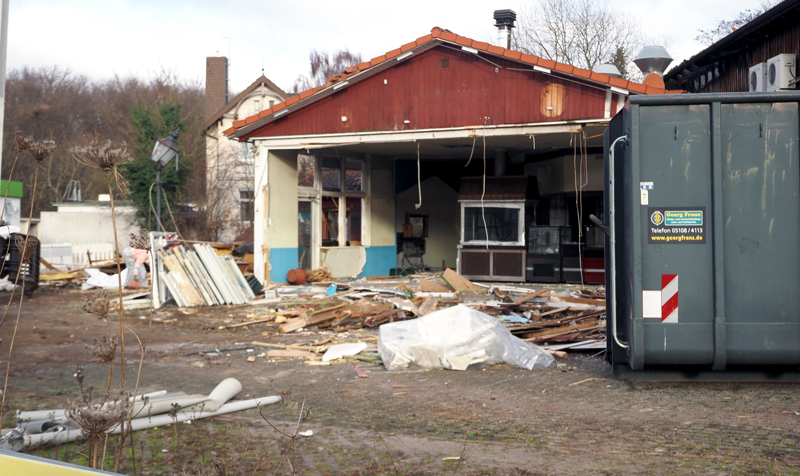 Eine Sehnder Institution wird abgerissen: Heiners weicht Hausbau