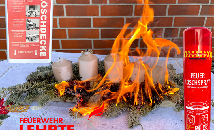 Stadtfeuerwehr Lehrte wünscht eine besinnliche und sichere Adventszeit