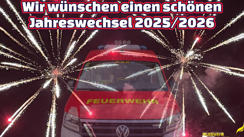Sicherheitstipps der Stadtfeuerwehr Lehrte zu einem sicheren Jahreswechsel