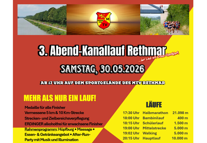 3. Abend-Kanallauf Rethmar – sensationeller Lauf mit Cross-Charakter
