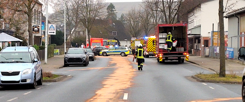 Unfall in Sehnde – B 65 voll gesperrt