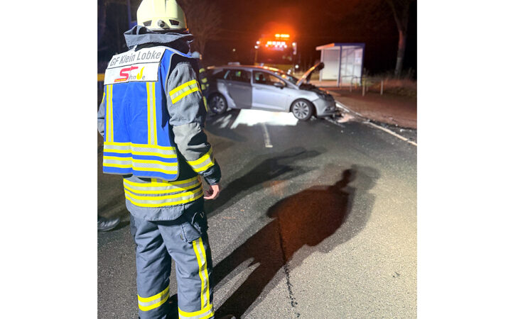 Verkehrsunfall zwischen Gretenberg und Klein Lobke