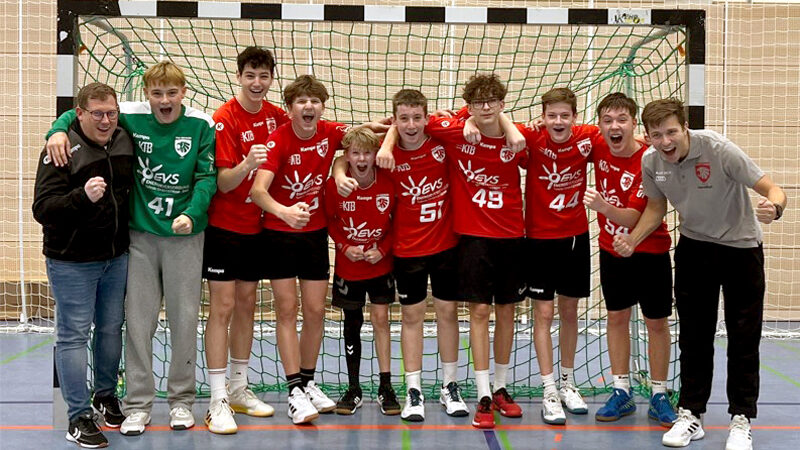 Echtes Ausrufezeichen: Die C1-Jugend  des TVE gewinnt deutlich in Burgdorf